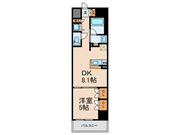 セイワパレス大手通の物件間取画像